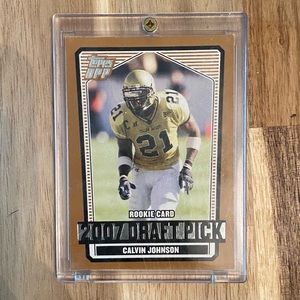 Topps DPP Calvin Johnson (rookie card)